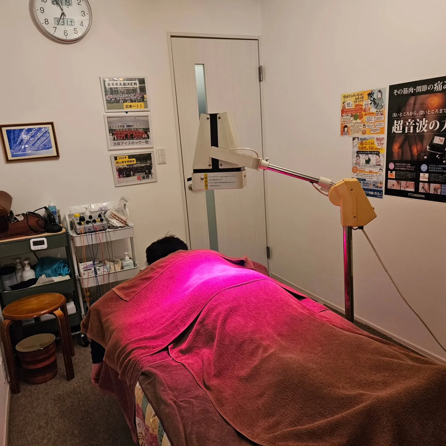 足ツボもやりますよ～