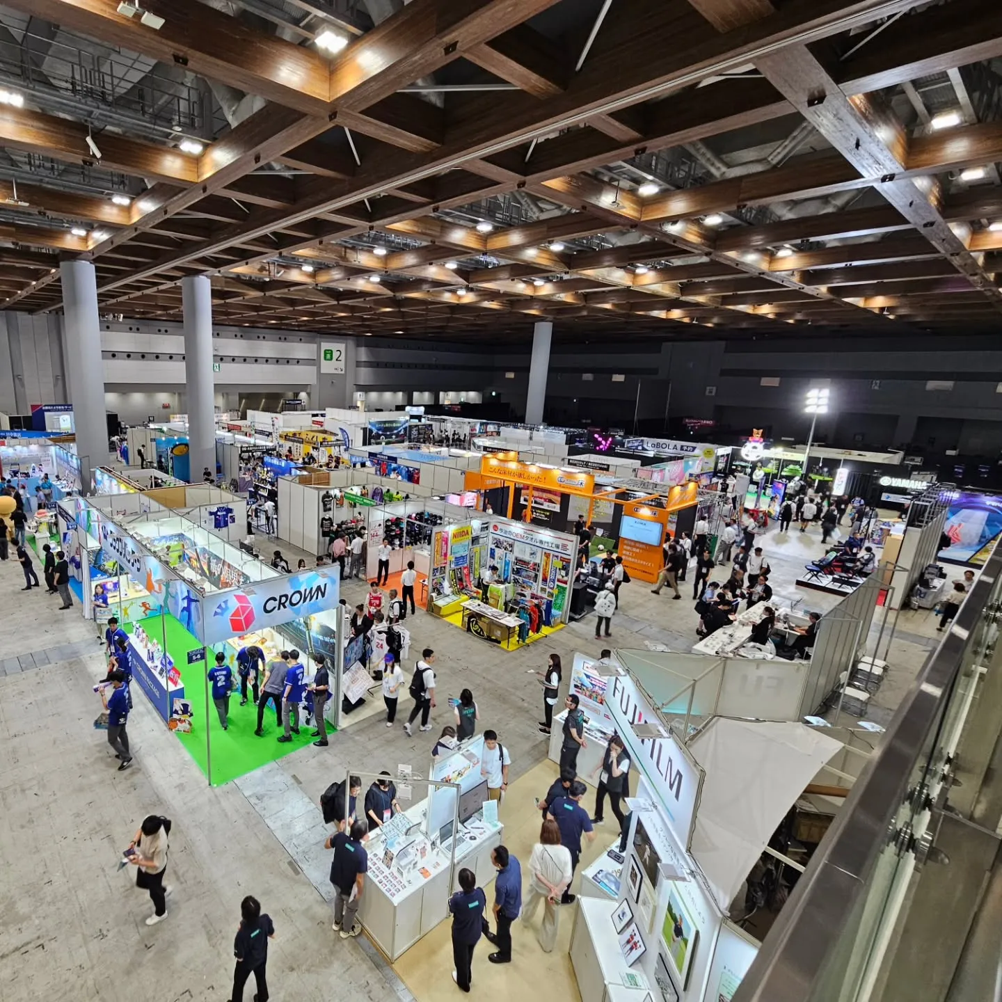 スポーツチームアスリート向け総合展へ