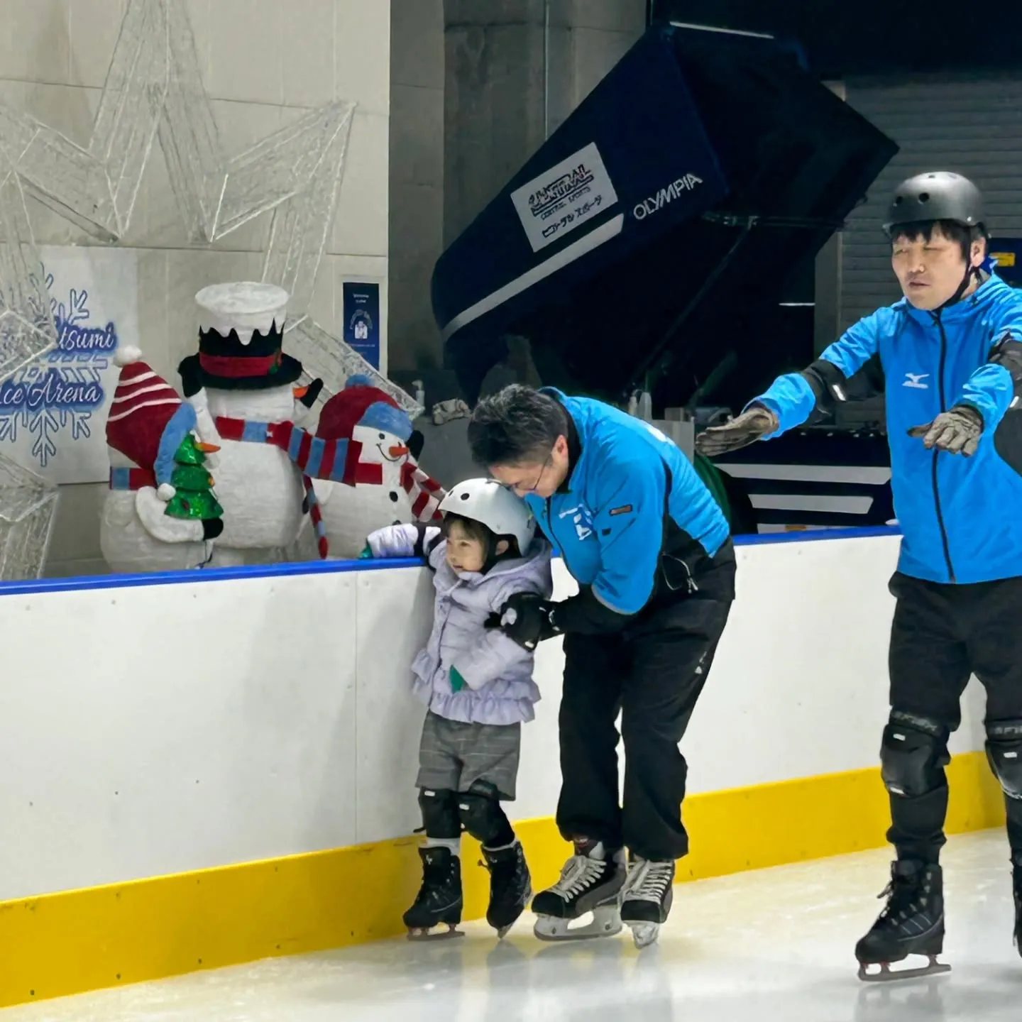 初辰巳リンクにて