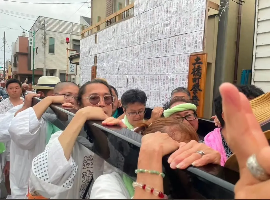 江ノ島のお祭りへ