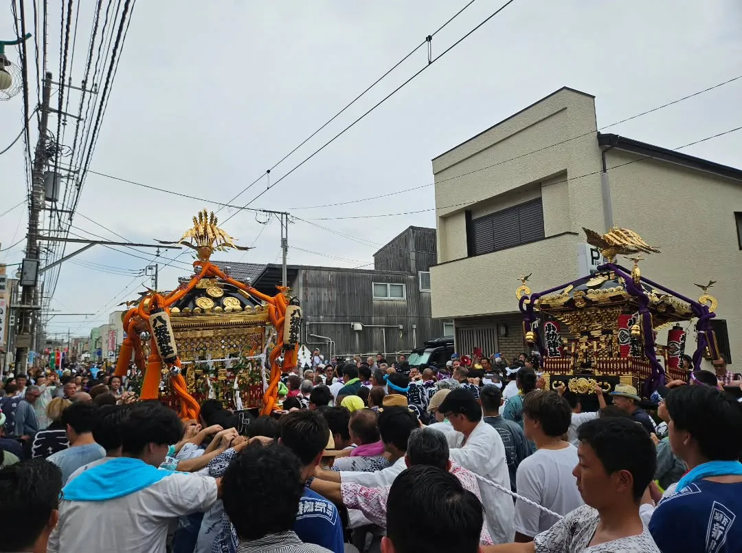 江ノ島のお祭りへ